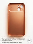 iPhone 15 Uyumlu iPhone 17 Çevirici MagSafe Kamera Lens Korumalı Cep Telefonu Kılıfı