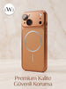 iPhone 13/14 Uyumlu iPhone 17 Çevirici MagSafe Kamera Lens Korumalı Cep Telefonu Kılıfı