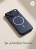 iPhone 13/14 Uyumlu iPhone 17 Çevirici MagSafe Kamera Lens Korumalı Cep Telefonu Kılıfı