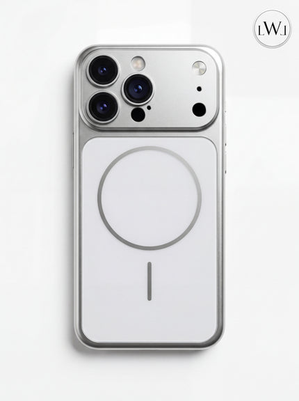 iPhone 15  Pro  Max Uyumlu 17 Pro Max Çevirici MagSafe Kamera Lens Korumalı Cep Telefonu Kılıfı