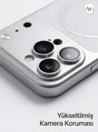 iPhone 14 Pro Uyumlu iPhone 17 Pro Çevirici MagSafe Kamera Lens Korumalı Cep Telefonu Kılıfı