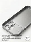 iPhone 13 Pro Uyumlu 17 Pro Çevirici MagSafe Kamera Lens Korumalı Cep Telefonu Kılıfı