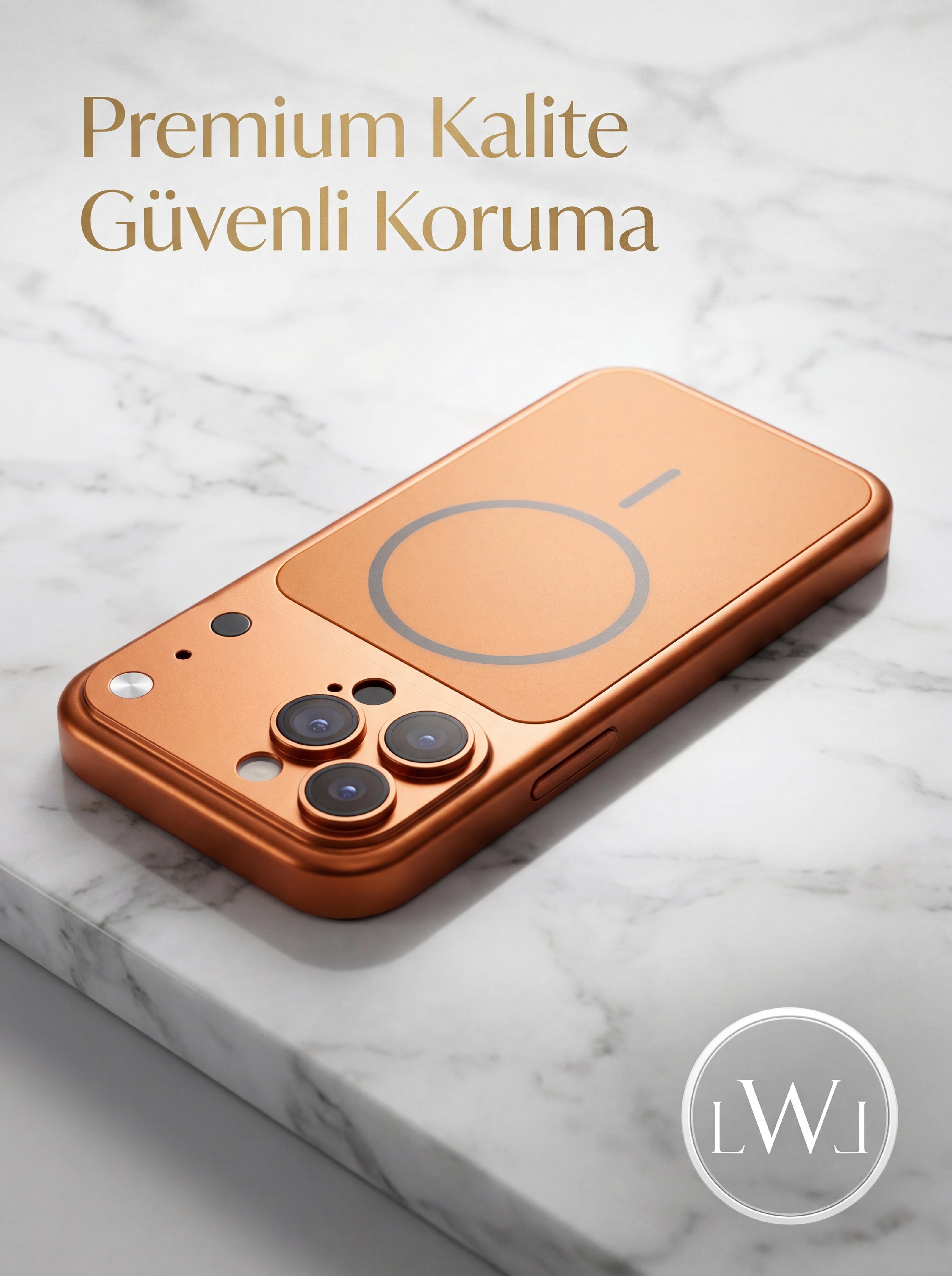 iPhone 14 Pro Max Uyumlu 17 Pro Max Çevirici MagSafe Kamera Lens Korumalı