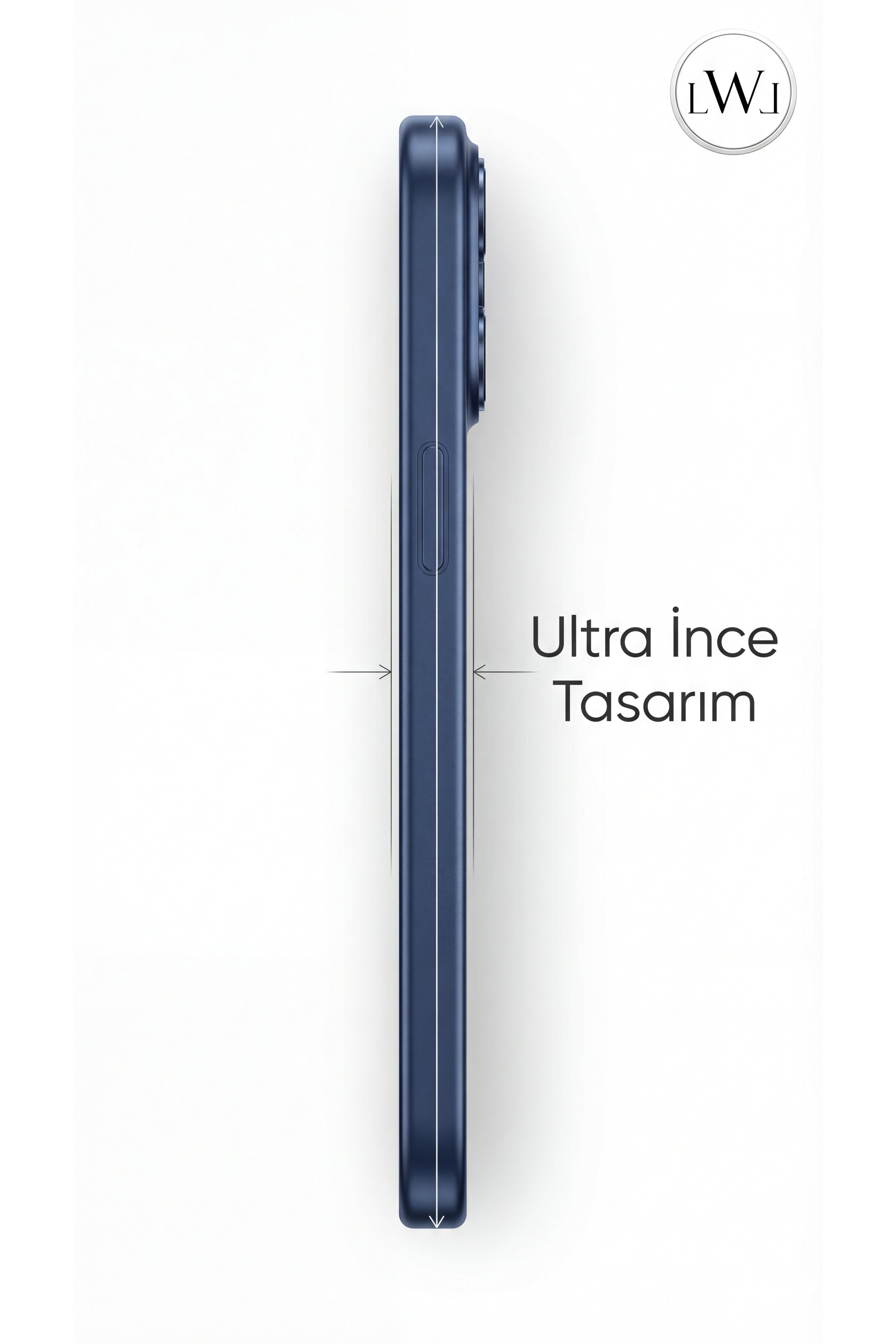 iPhone 17  Pro Max Uyumlu MagSafe Destekli Metalik Lüks Telefon Kılıfı
