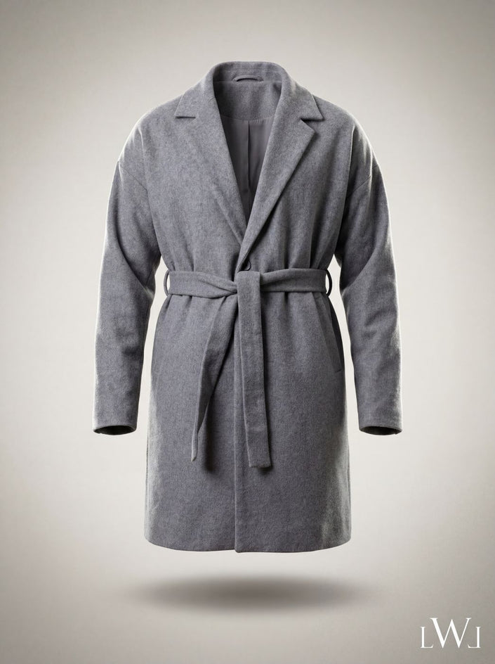 Belted Oversize Cashmere Coat