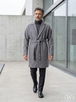 Belted Oversize Cashmere Coat