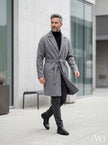 Belted Oversize Cashmere Coat