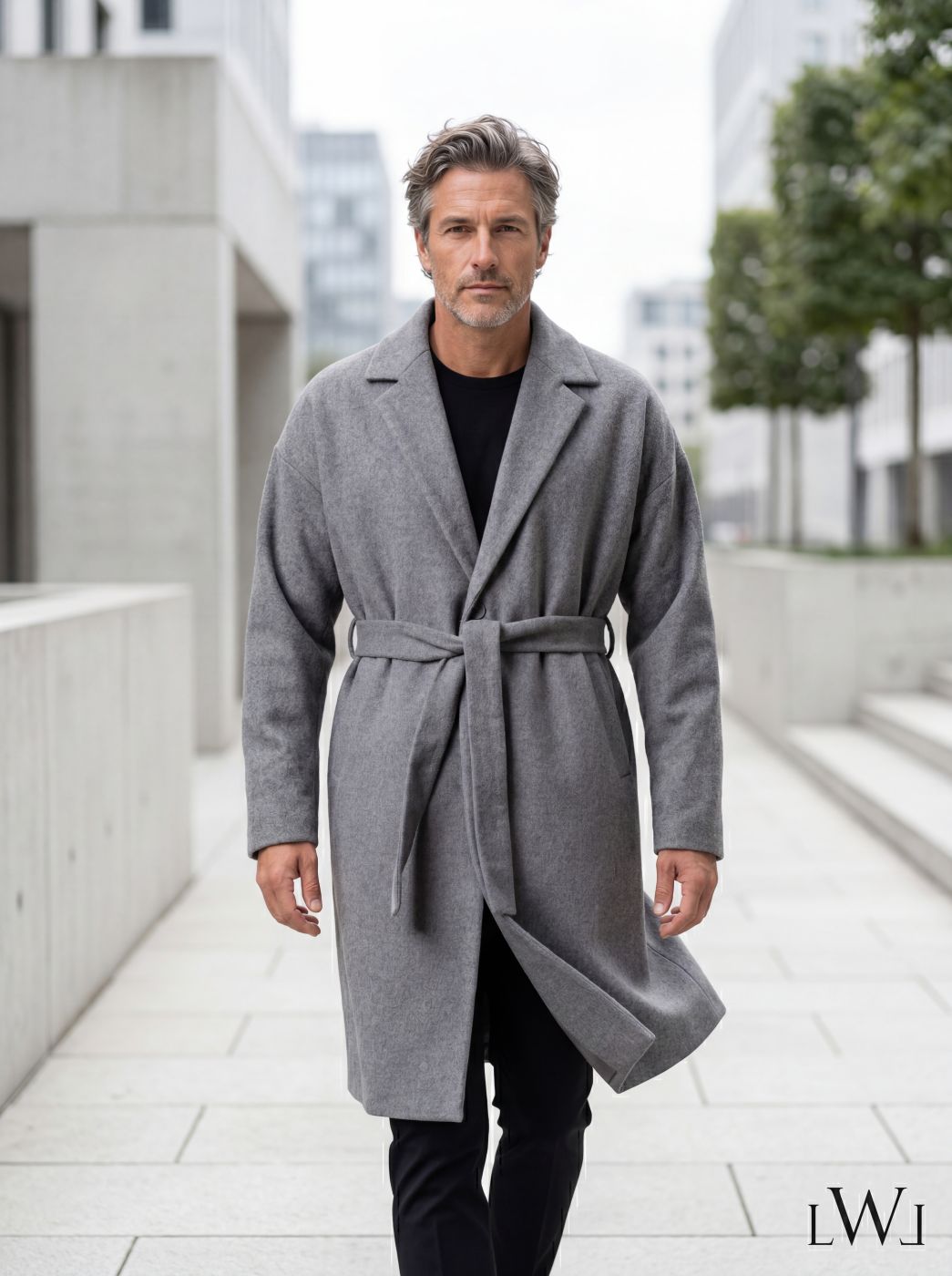 Belted Oversize Cashmere Coat