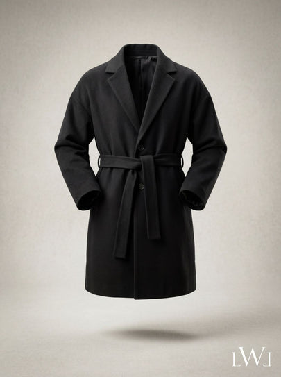 Belted Oversize Cashmere Coat