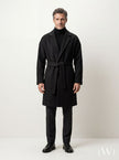 Belted Oversize Cashmere Coat