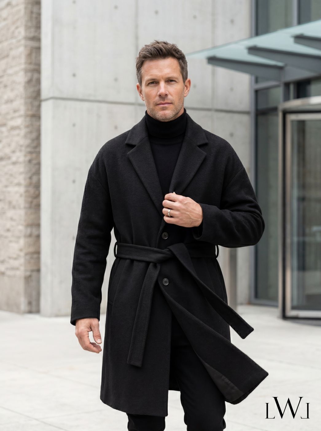 Belted Oversize Cashmere Coat