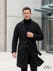 Belted Oversize Cashmere Coat