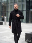 Belted Oversize Cashmere Coat