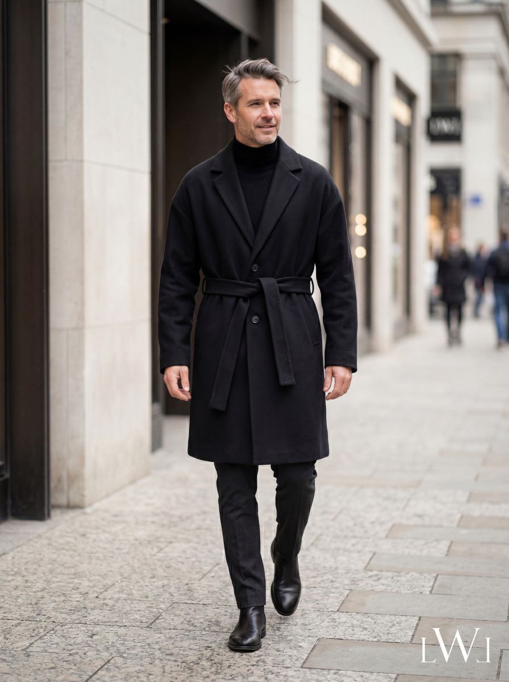 Belted Oversize Cashmere Coat