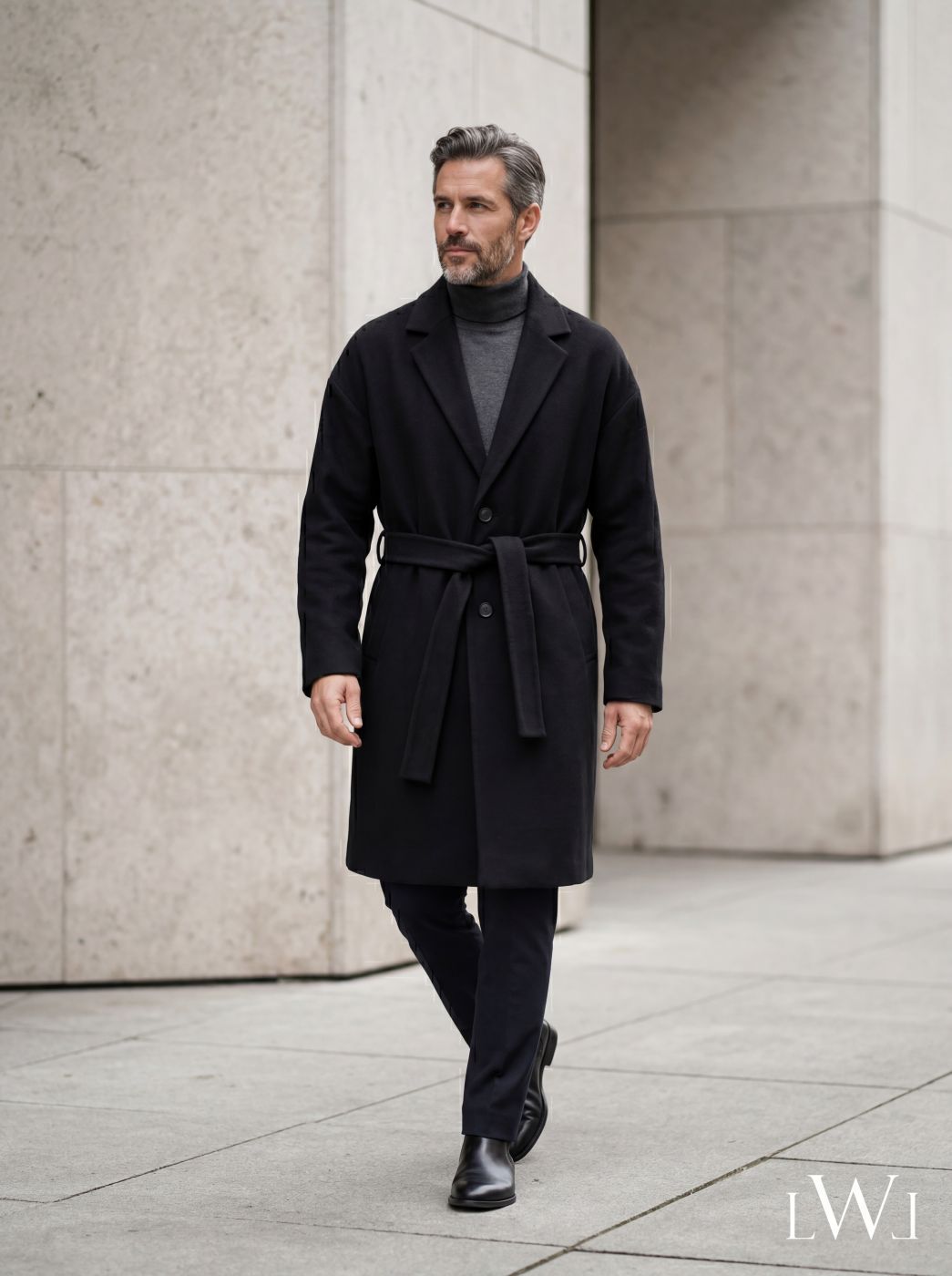 Belted Oversize Cashmere Coat