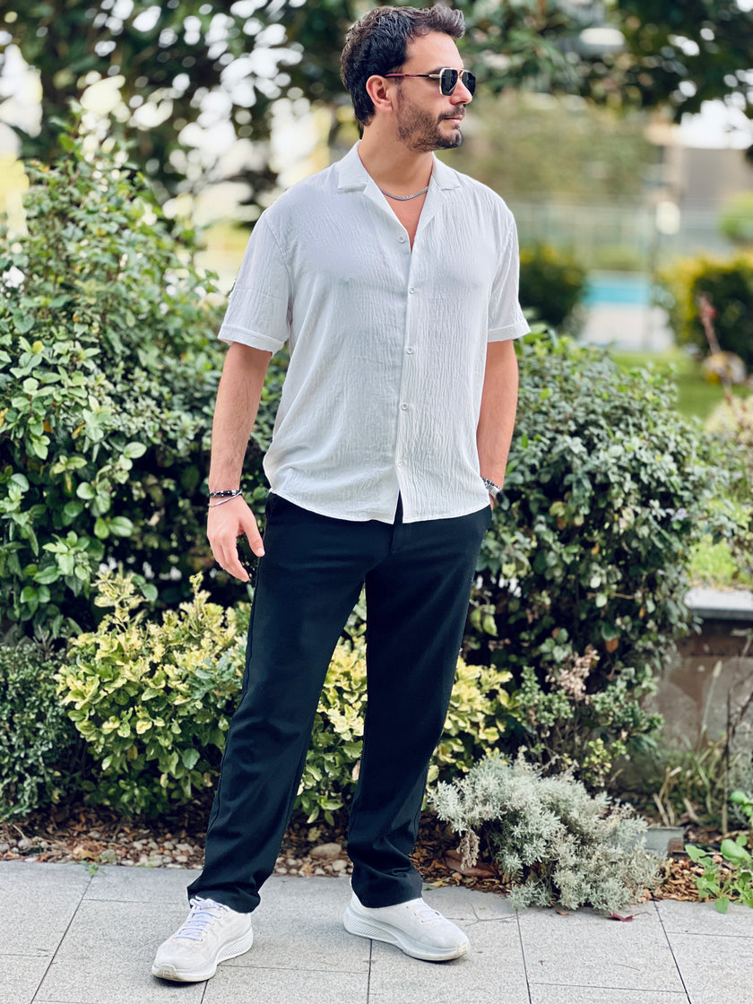 Kumas Pantolon Siyah Yep