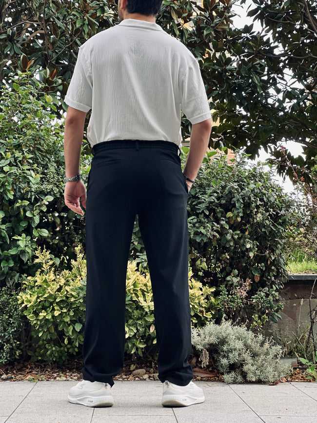 Kumas Pantolon Siyah Yep