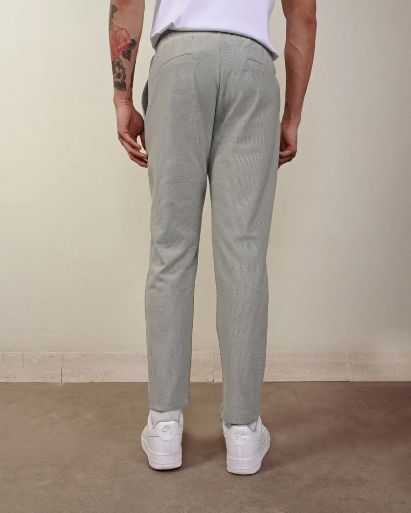 Çizgi Detaylı Slim Fit Dar Paça Pantolon