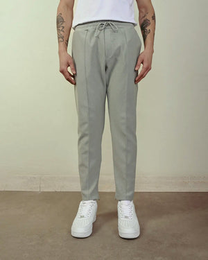 Çizgi Detaylı Slim Fit Dar Paça Pantolon