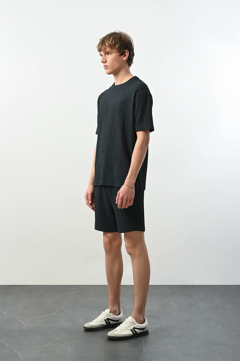 Marrakech Bisiklet Yaka petrol Tişört 2407