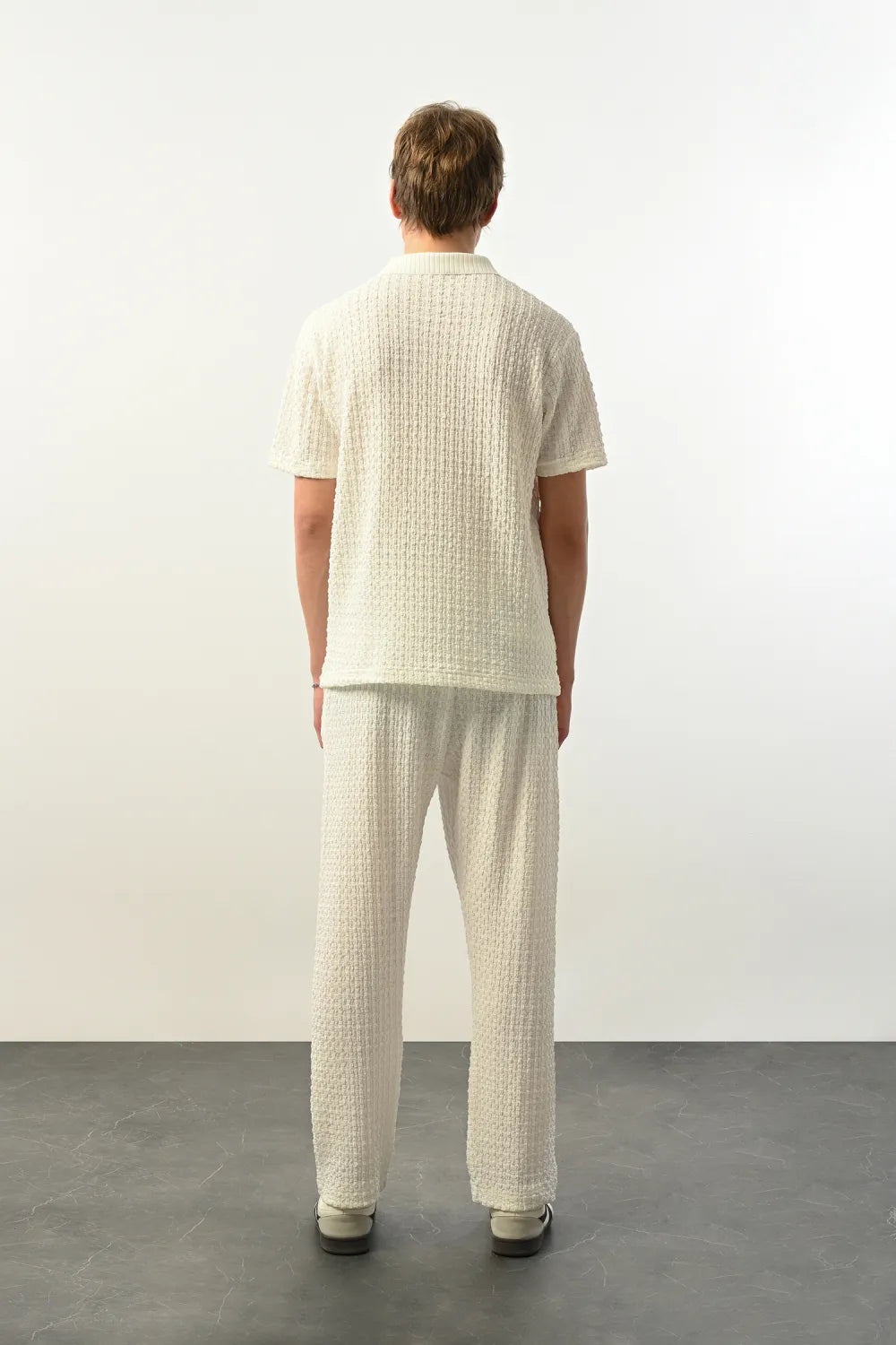 Marrakech Polo Yaka beyaz Tişört 2406