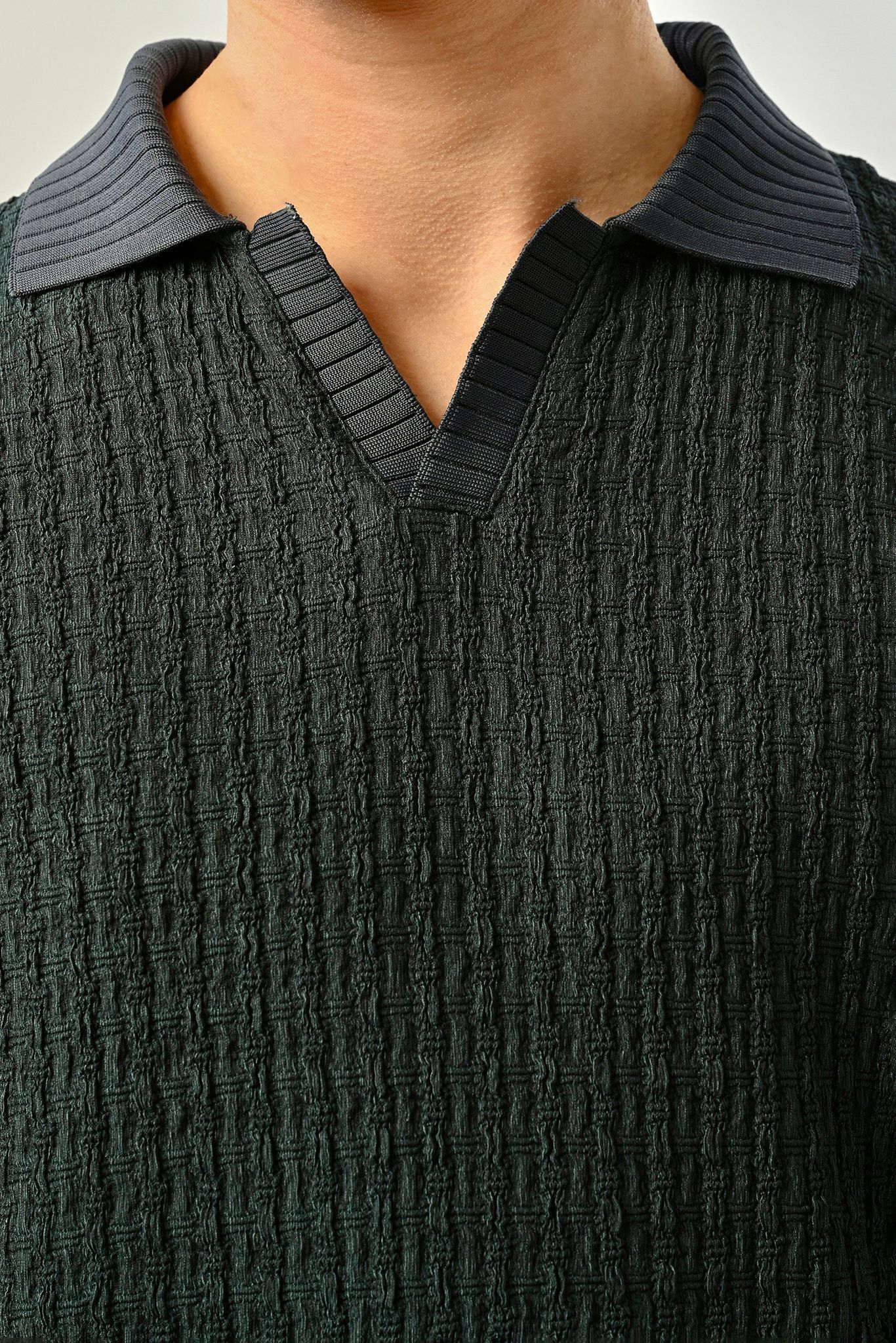 Marrakech Polo Yaka petrol Tişört 2406