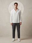 Oversize Draped Crink Shirt