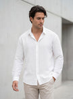 Oversize Draped Crink Shirt