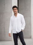 Oversize Draped Crink Shirt