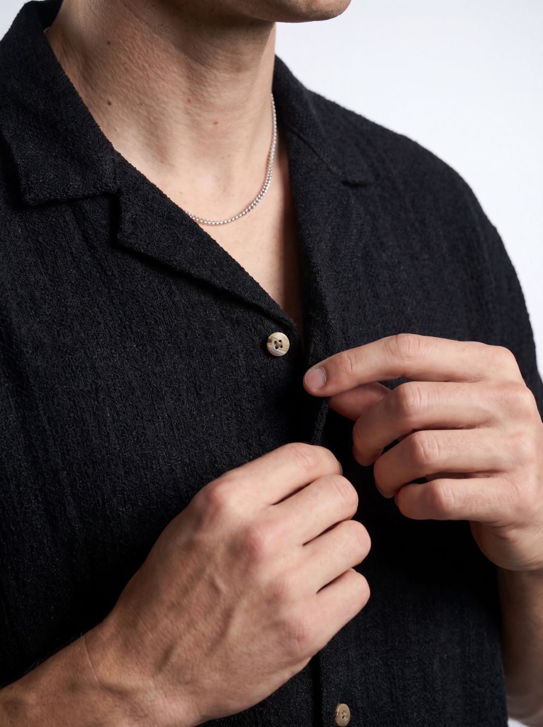 Knitted Textured Shirt