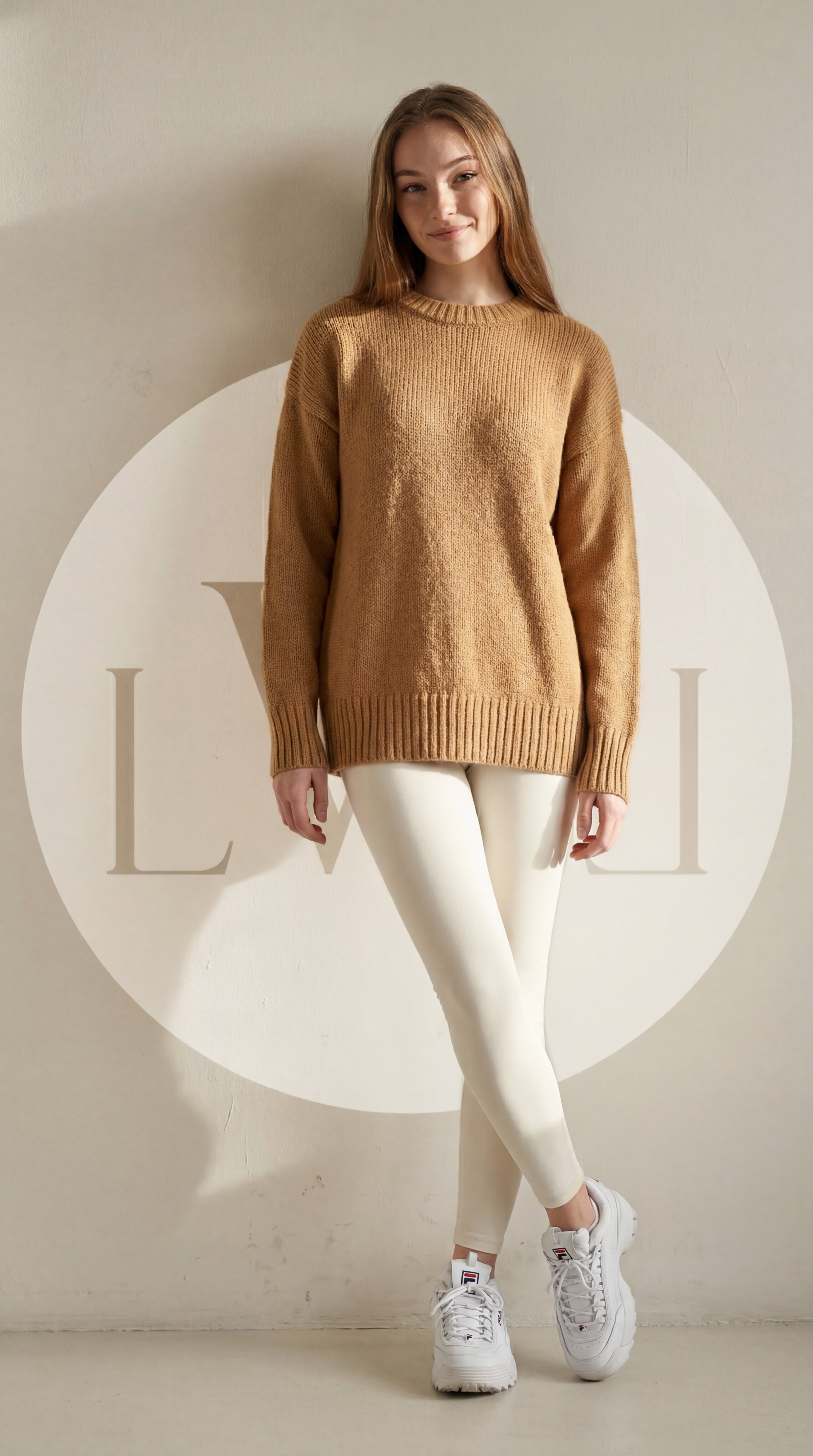 Oversize Standard Size Basic Sweater