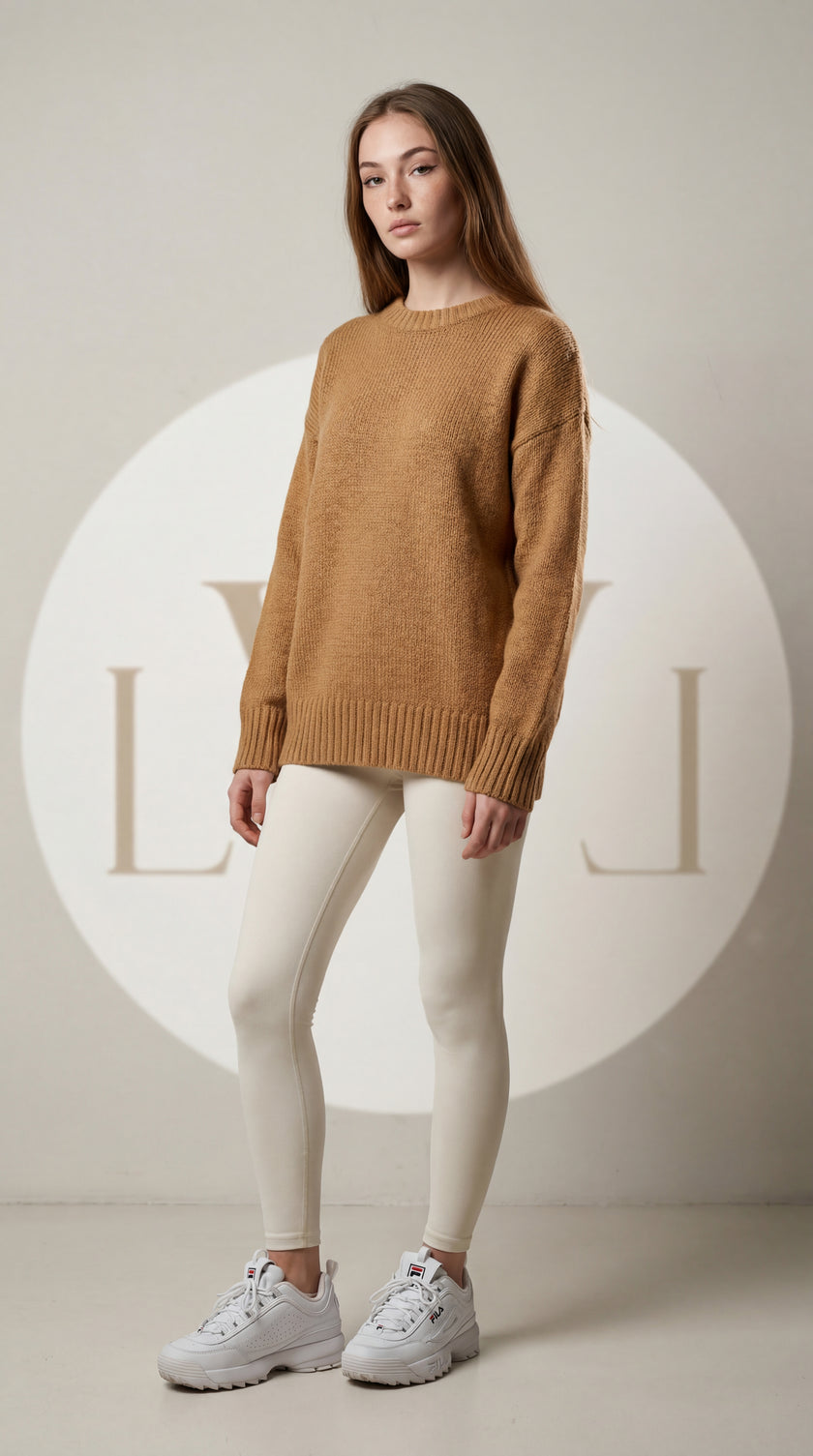 Oversize Standard Size Basic Sweater