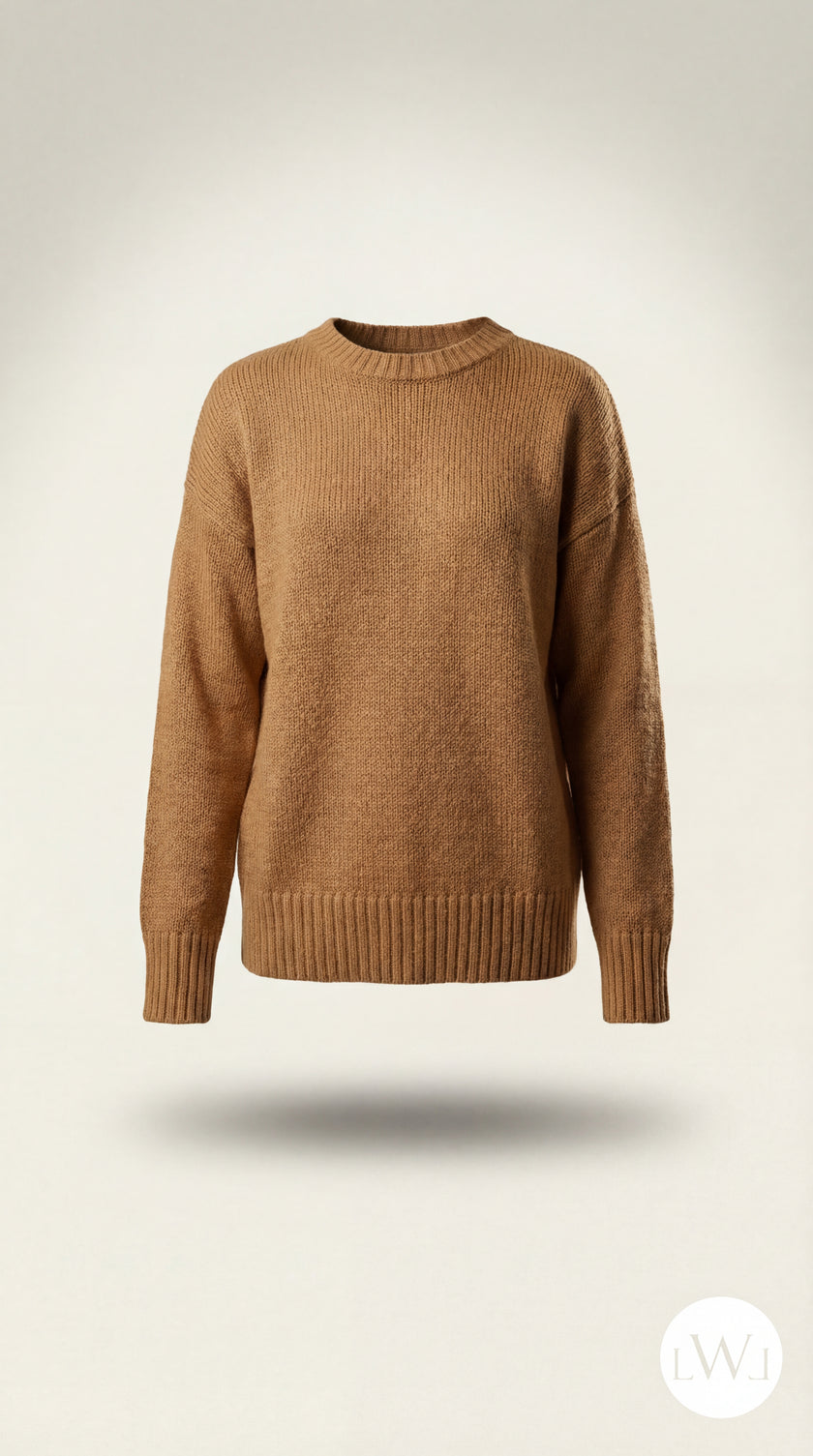Oversize Standard Size Basic Sweater