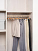 3 Wooden Trouser and Skirt Hangers