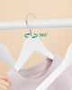 3 Pieces of Wooden Look Long-Lasting Hangers