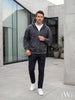 Premium Washed Zippered Hooded Oversize Sweatshirt