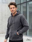 Premium Washed Zippered Hooded Oversize Sweatshirt