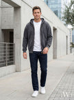 Premium Washed Zippered Hooded Oversize Sweatshirt