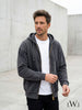 Premium Washed Zippered Hooded Oversize Sweatshirt