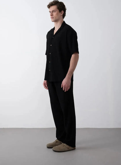 Relax Fit Dökümlü Jogger Casual Erkek Pantolon