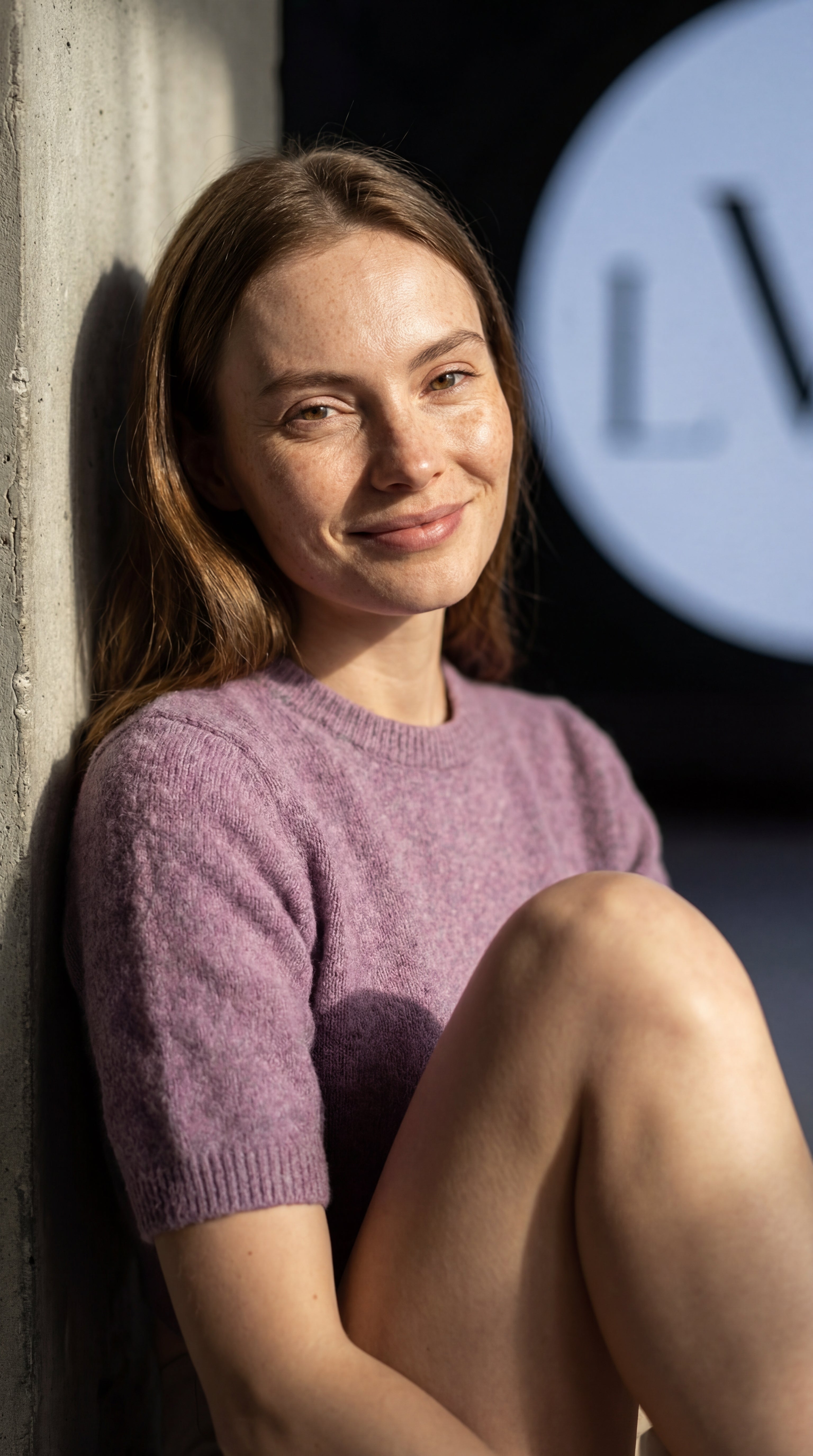 Kadın Lila Crop Triko Bluz | Şık & Rahat Günlük Kombin