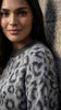 Leopard Print Oversized Sweater