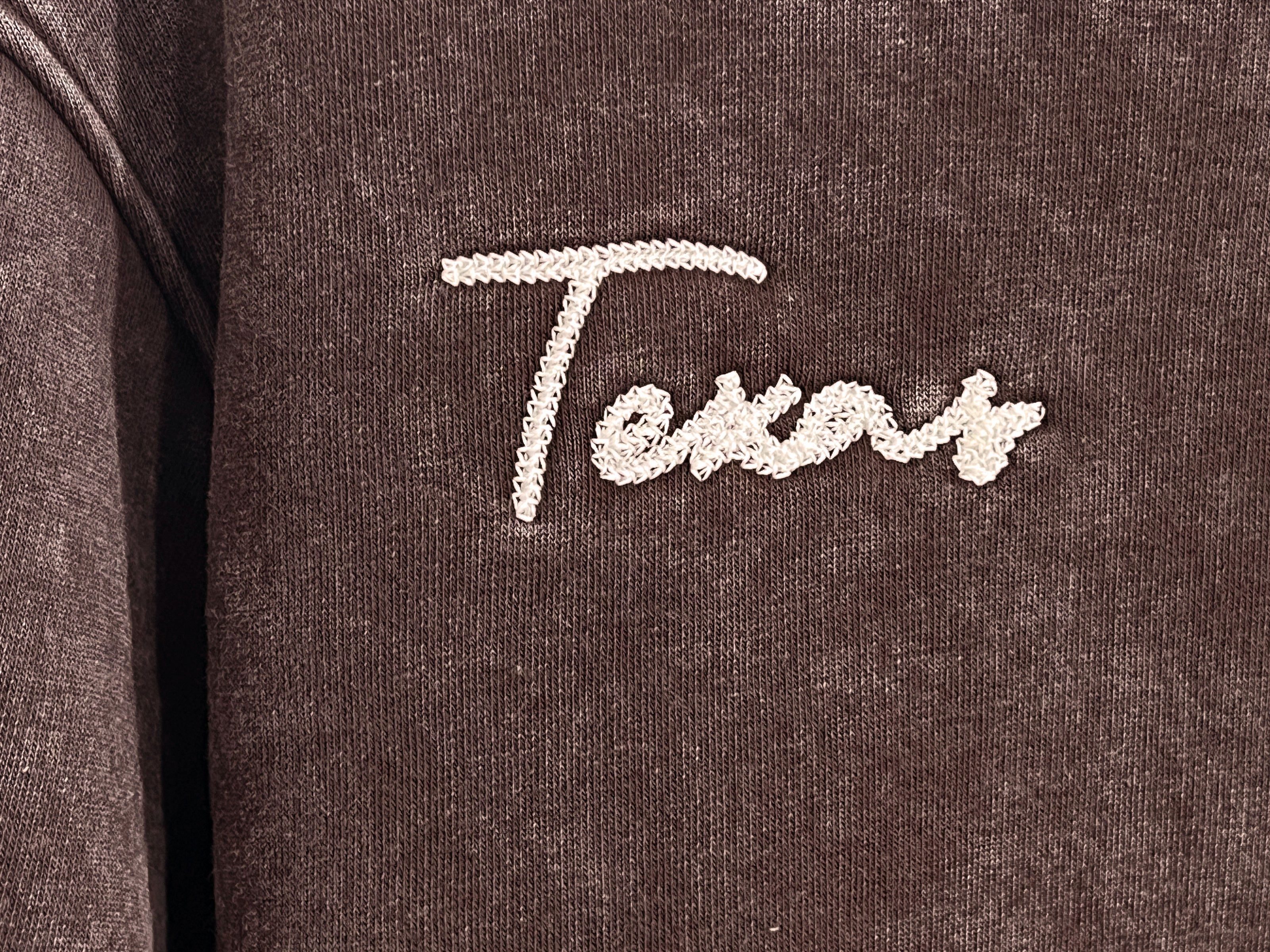 Yıkamalı Şardonlu Sweatshirt