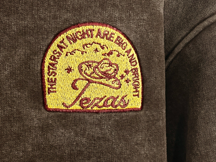 Yıkamalı Şardonlu Sweatshirt