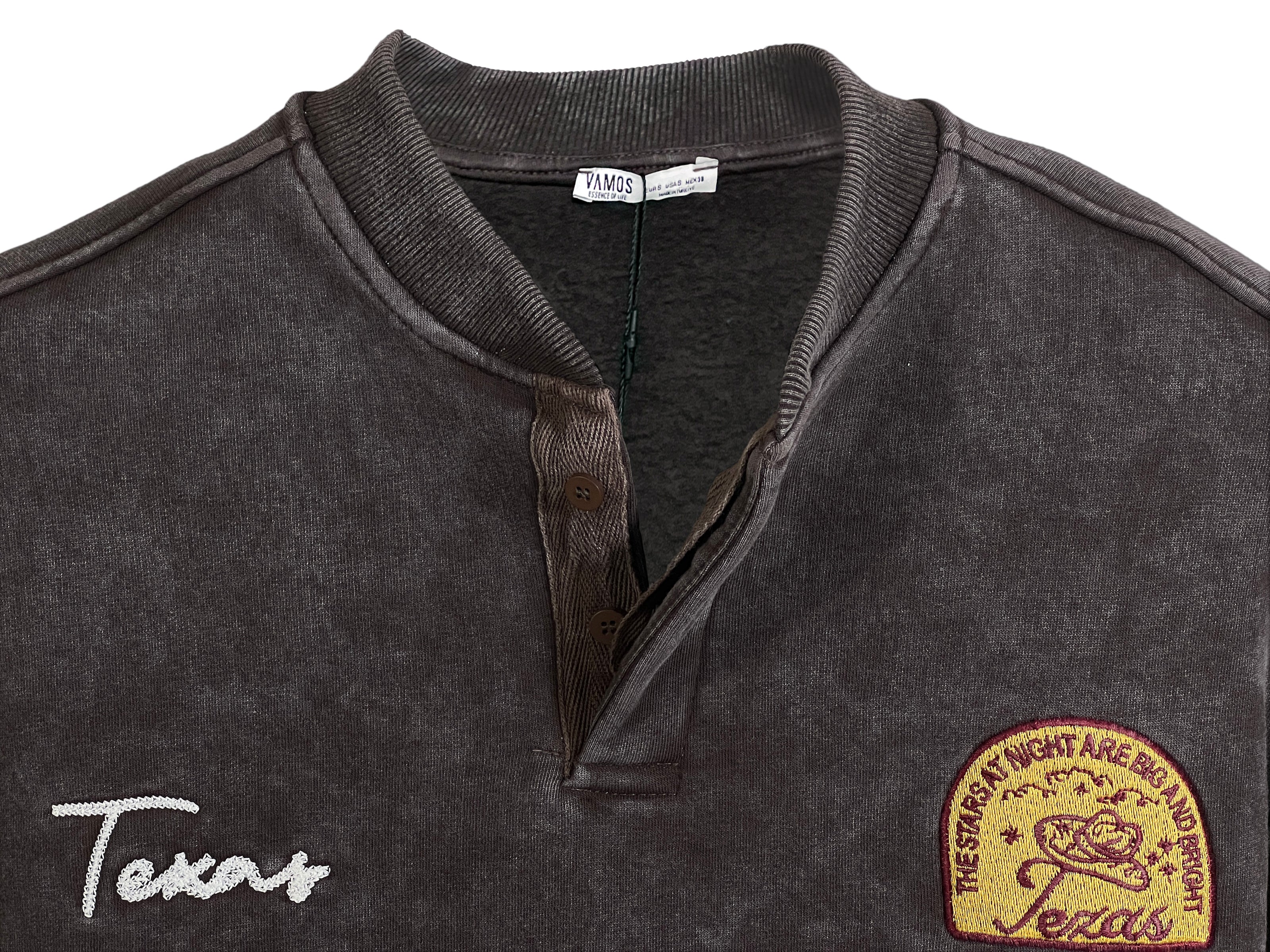 Yıkamalı Şardonlu Sweatshirt