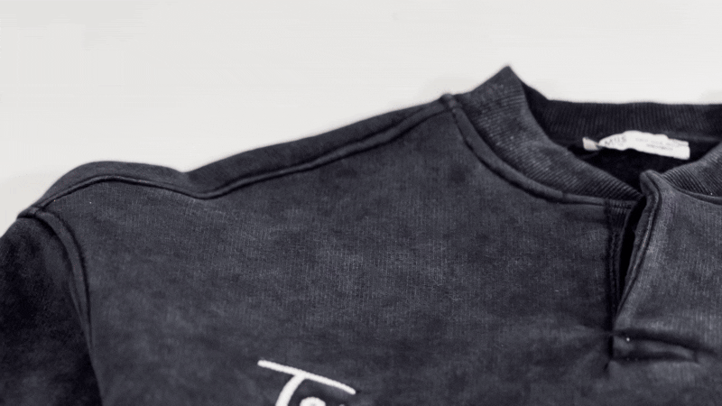 Yıkamalı Şardonlu Sweatshirt