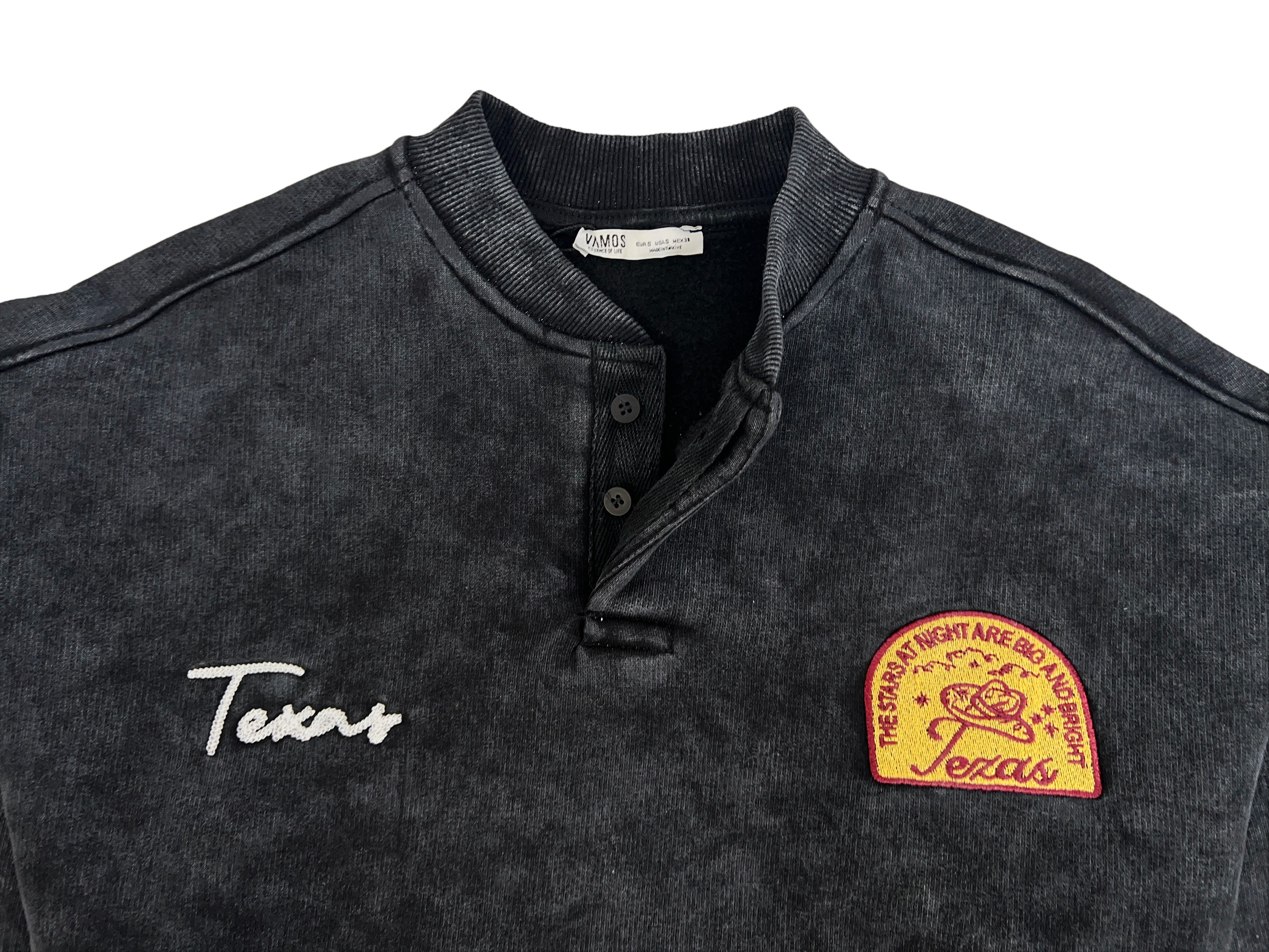 Yıkamalı Şardonlu Sweatshirt