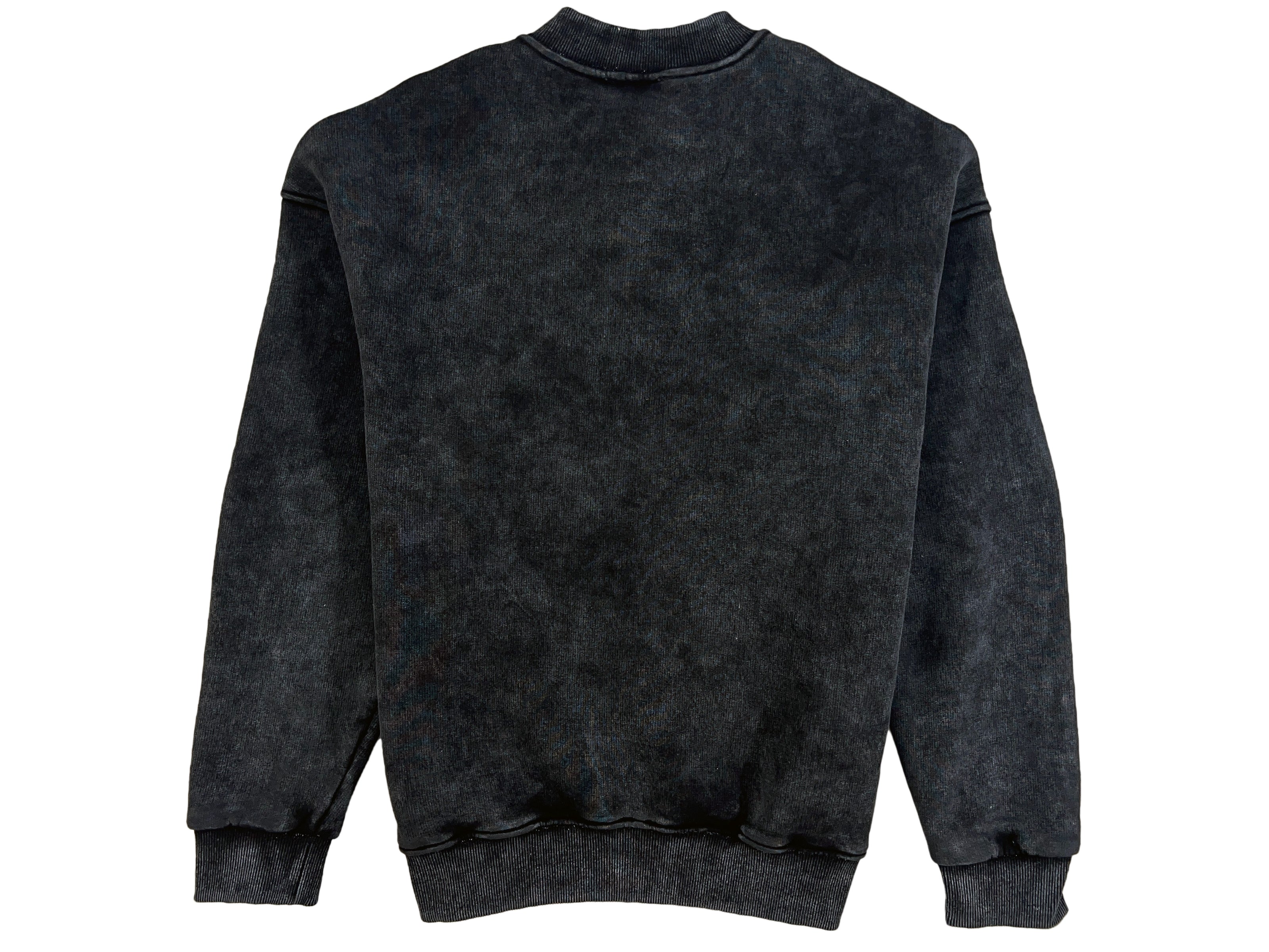 Yıkamalı Şardonlu Sweatshirt