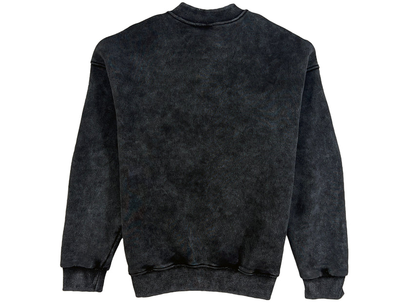 Yıkamalı Şardonlu Sweatshirt