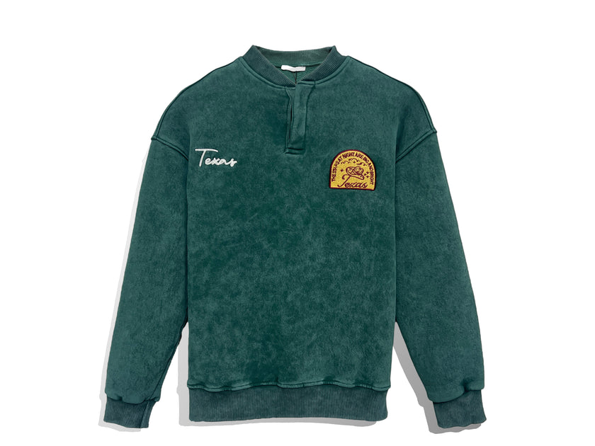 Yıkamalı Şardonlu Sweatshirt